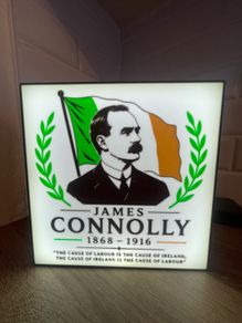 James Connolly 1916 light box