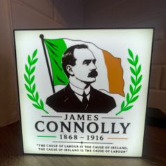 James Connolly 1916 light box