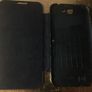 Samsung Galaxy NOTE 2 flip Cover Case (Black) Image 2