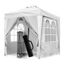 2x2m Popup Gazebo Marquee Party Tent Pavilion Green with 4 Sides Image 7