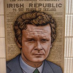 Martin McGuinness Tin Metal Sign