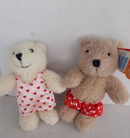 New kissing teddies vintage magnetic 1999