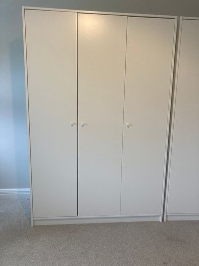 3 door wardrobes from IKEA x 3