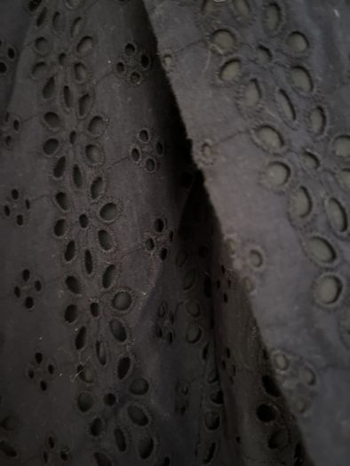 Jacket embroidery anglaise navy