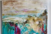LARGE Original Art Dublin Original abstract art original seascape Dublin  contemporary art