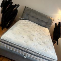King size bed with mattress