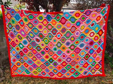 Vintage Crochet Blanket