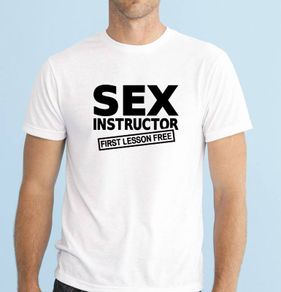Sex Instructor T-shirt tee top shirt