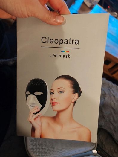 cleopatra red light led mask