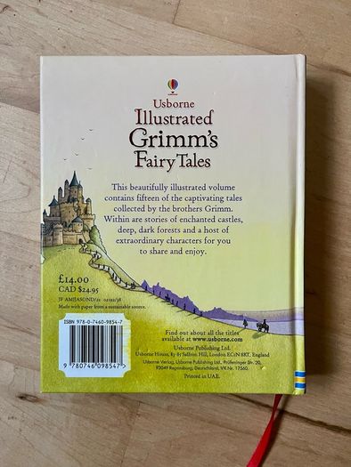 Usborne: Illustrated Grimm's Fairy Tales