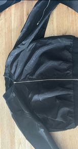 Black bomber jacket