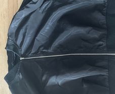 Black bomber jacket