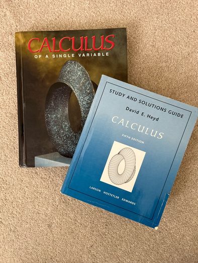 Calculus textbook plus calculus study guide