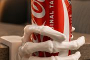 Skeleton Hand Cup Holder  Clamp-On Desk Drink Holder