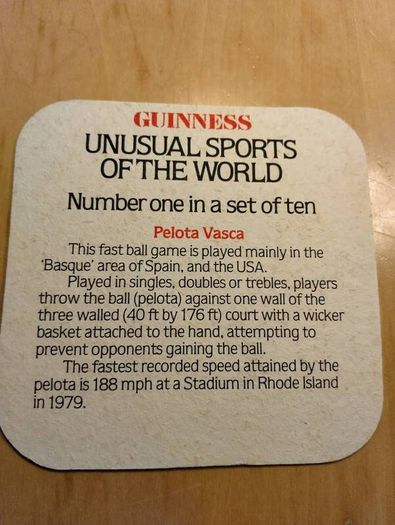 Rare vintage Guinness beer mats set of 10