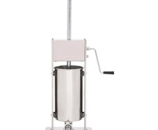 Manual Sausage Stuffer Silver 15 L Stainless Steel