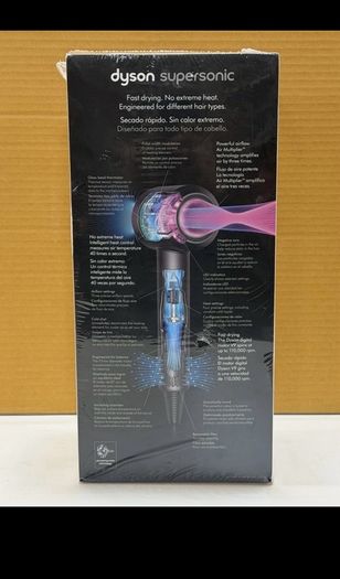 Dyson Supersonic Hair Dryer Iron Fuchsia, Fast Drying No Extreme Heat | SEALED |