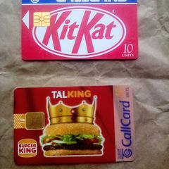 Call cards: 1996 & 1997 (postage included)