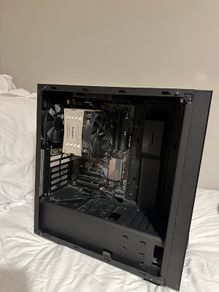 NZXT Case (Boxed) + ASUS B360 Motherboard + Intel i3-8100 + Be Quiet Cooler