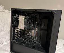 NZXT Case (Boxed) + ASUS B360 Motherboard + Intel i3-8100 + Be Quiet Cooler