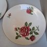 J and G Meakin rose Plates Image 4
