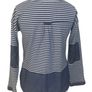 Joules Ladies blue long sleeve heavy cotton striped top size 10 price includes postage Image 6