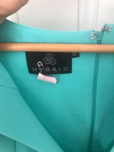 Hybrid dress in mint