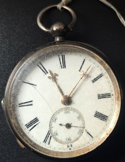 Silver Pocket Watch by Kendal & Dent - 1893c