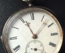 Silver Pocket Watch by Kendal & Dent - 1893c