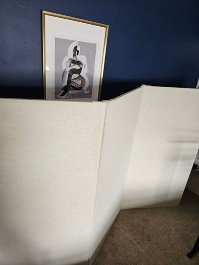 IKEA acoustic room divider / office partition screens (Set of 3)