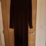 Nobody's Child Ribbed Knit Dress - Chocolate Brown - Size L Image 4