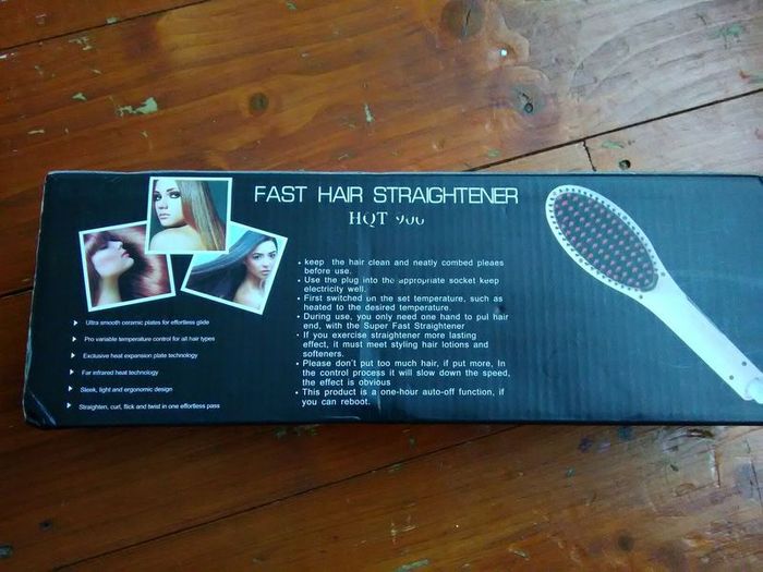 Hair straightener