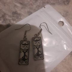 Jack skellington earrings