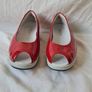 Mbt kainga rockers Size 4 eu 37 red leather in excellent condition Image 2