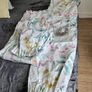 Pair of flower curtains Image 2