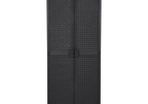 Garden Storage Cabinet Black