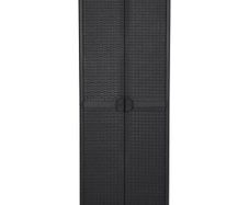 Garden Storage Cabinet Black