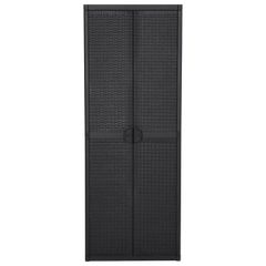 Garden Storage Cabinet Black