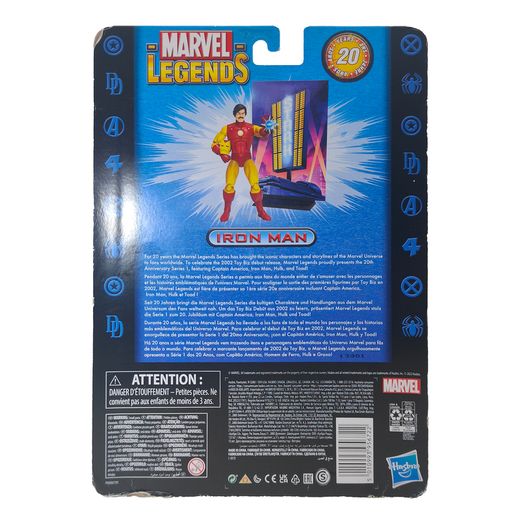 Marvel Legends Iron Man 20th Anniversary Series 1 Hasbro Action Figure