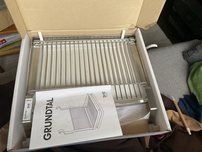 IKEA hanging/foldable dishrack