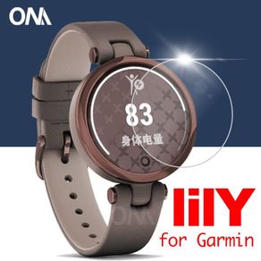 Premium Tempered Glass For Garmin Lily Womens Fitness Sport Smartwatch Screen Protector Watch Protective Film Accessories