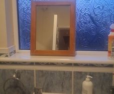 small bathroom mirror