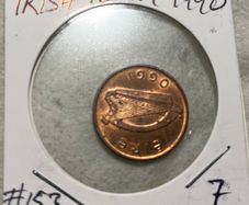 Irish Penny 1990