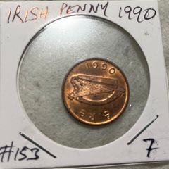 Irish Penny 1990