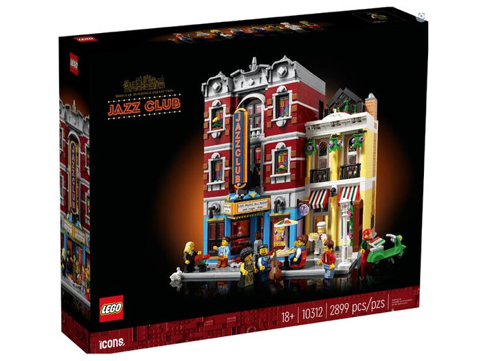 Lego Modular 10312 Jazz Club + Free Set of Wallpaper