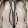 womens CARVELA Kurt Geiger high heels grey suede court shoes glittery spike toes UK 6 EU 39 Image 7