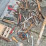 old vintage classic tools hammer drill hatchet Image 3