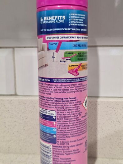 Carpet & Upholstery Cleaning Products Bundle - Vanish & Tesco