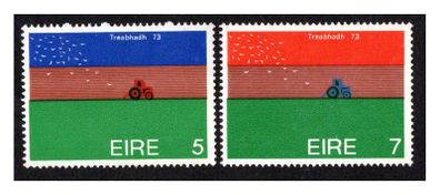 1973 Ireland World Ploughing Championship Wellington Bridge Commemorative Stamps Mint Never Hinged (MNH)