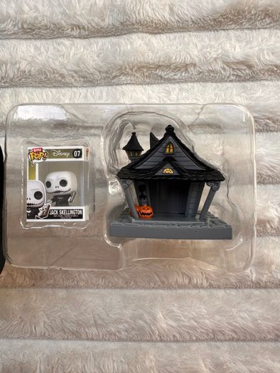 Funko Bitty Pop Towns Jack Skellington and Jack's House Opened Box Please see photos